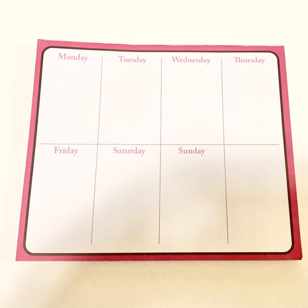 Weekly Notepad Planner - Picture 6 of 6